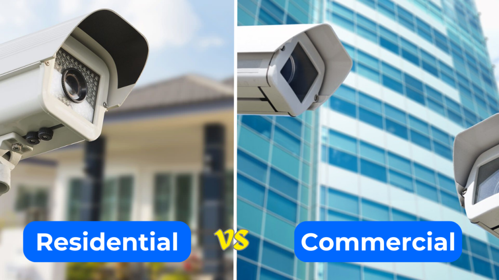 Residential vs. Commercial CCTV Camera Installation in Kolkata